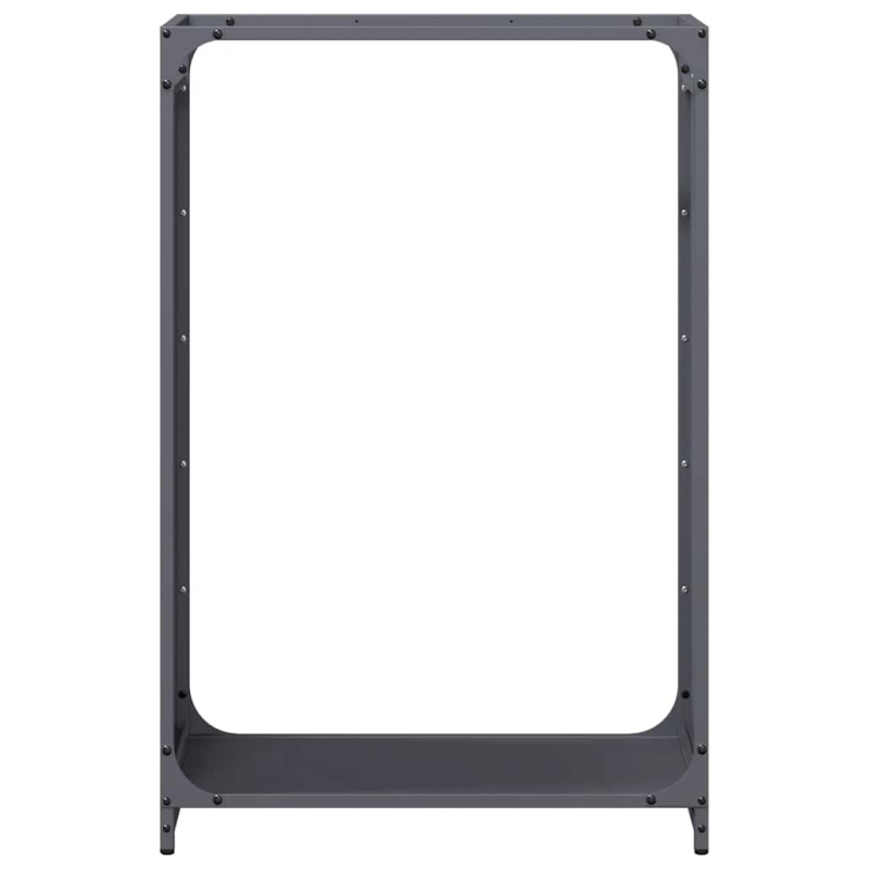 Brennholzregal Anthrazit 60x28x90 cm Kaltgewalzter Stahl