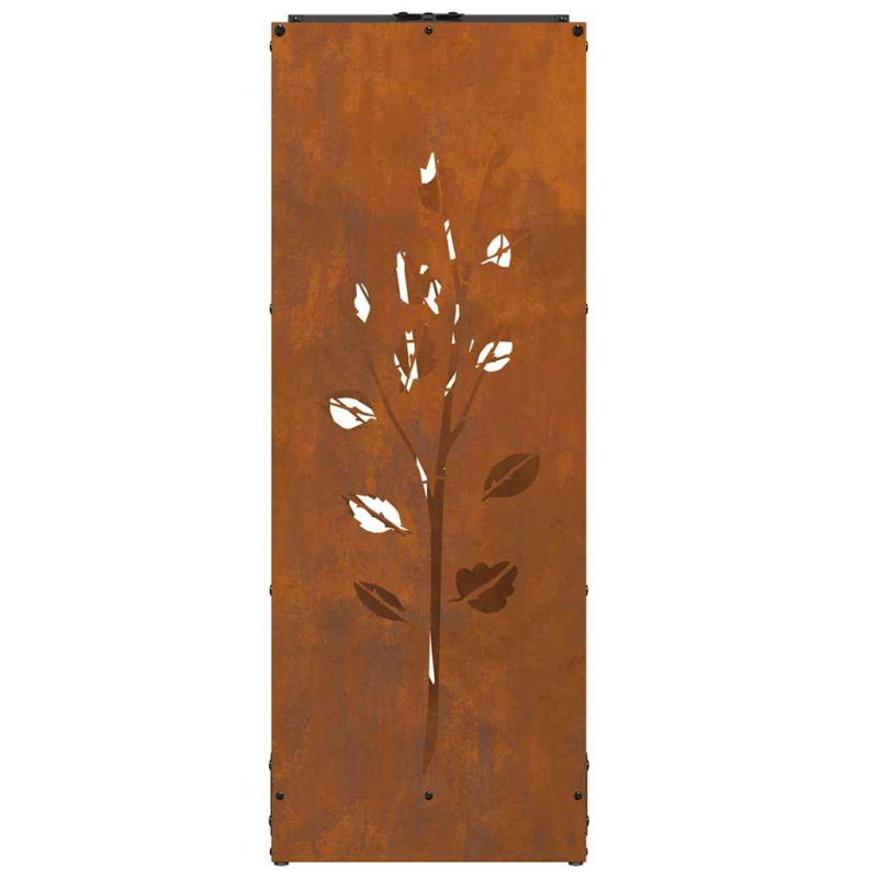 Brennholzregal 40x30x80 cm Wetterfester Stahl