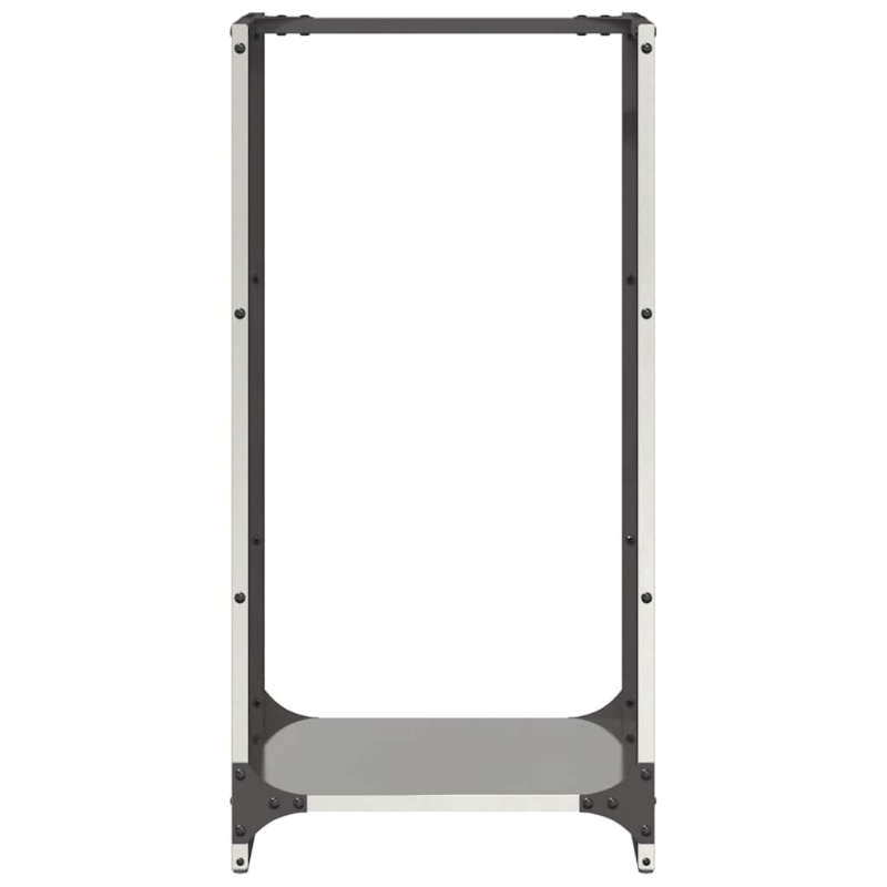 Brennholzregal 40x30x80 cm Edelstahl