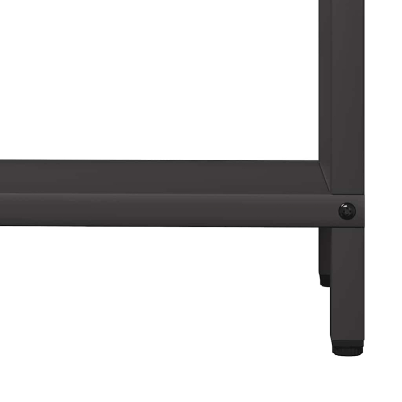 Brennholzregal Schwarz 60x25x90 cm Kaltgewalzter Stahl