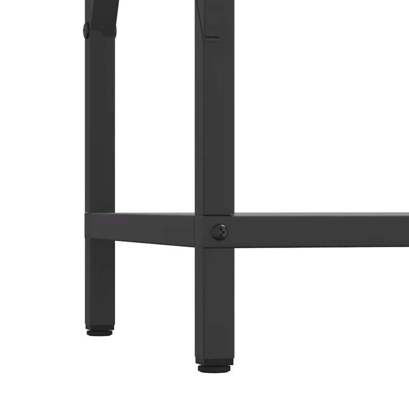 Brennholzregal Schwarz 34x25x70 cm Kaltgewalzter Stahl