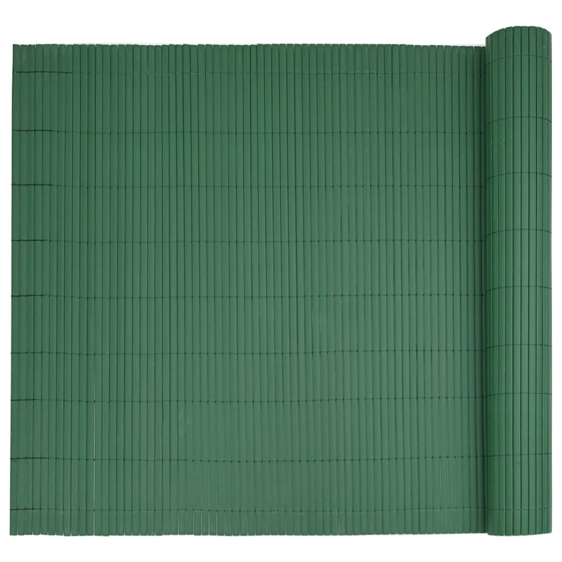 Gartenzaun Doppelseitig Grün 1,8x3 m PVC
