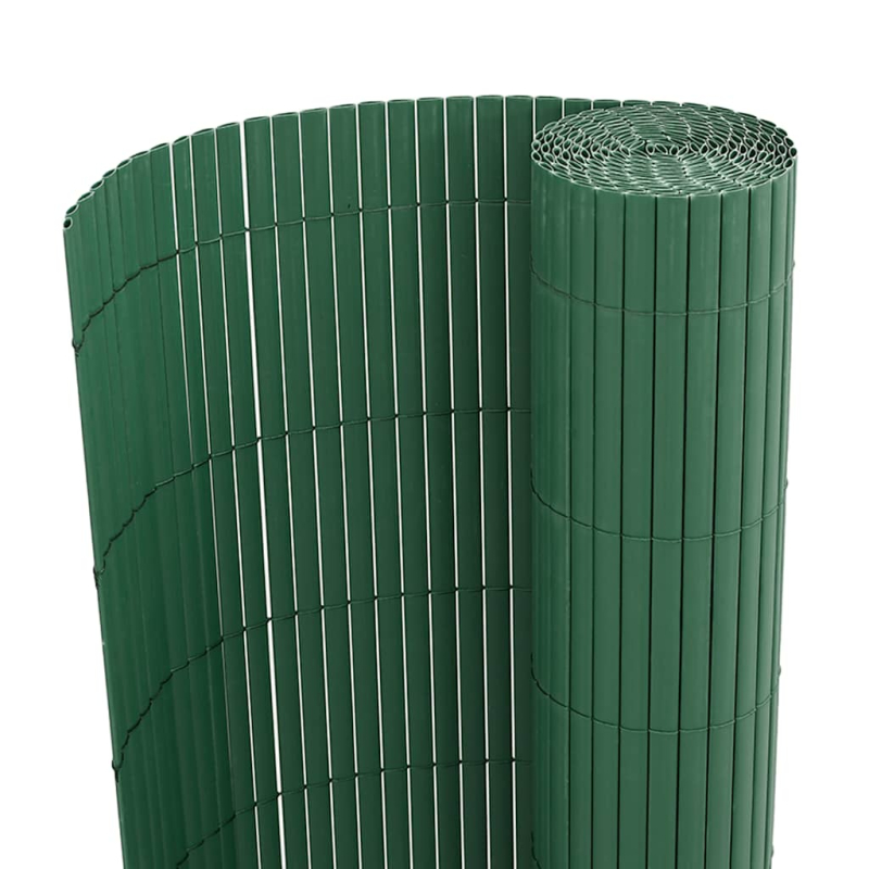 Gartenzaun Doppelseitig Grün 1,8x3 m PVC