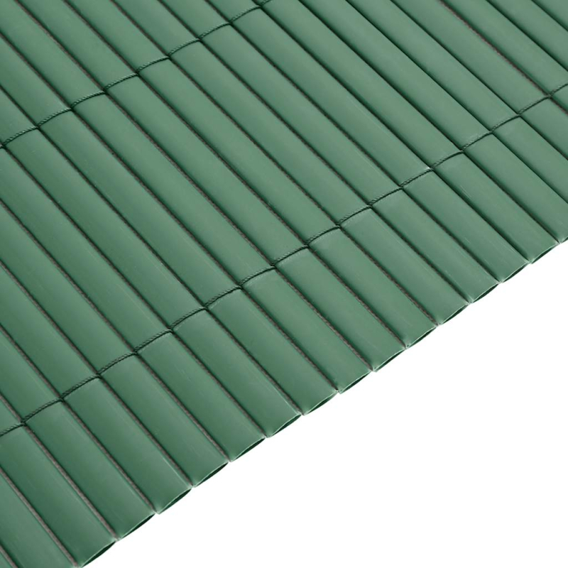 Gartenzaun Doppelseitig Grün 1,8x3 m PVC