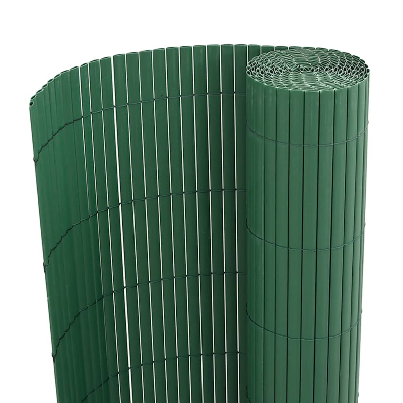 Gartenzaun Doppelseitig Grün 1,8x5 m PVC