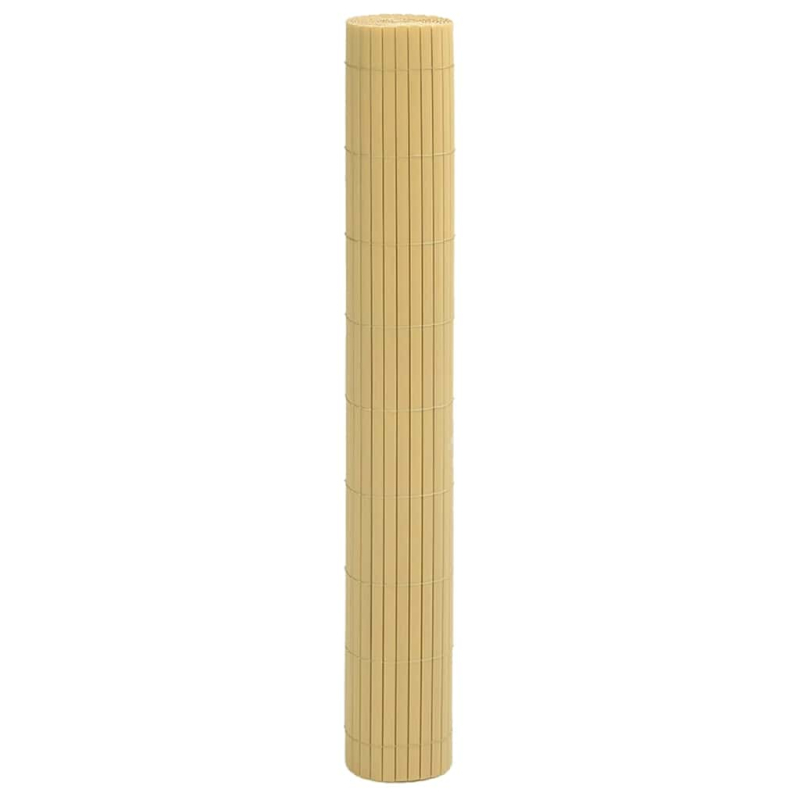 Gartenzaun Doppelseitig Gelb 1,8x5 m PVC
