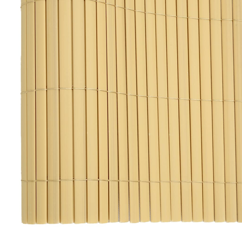 Gartenzaun Doppelseitig Gelb 1,8x5 m PVC