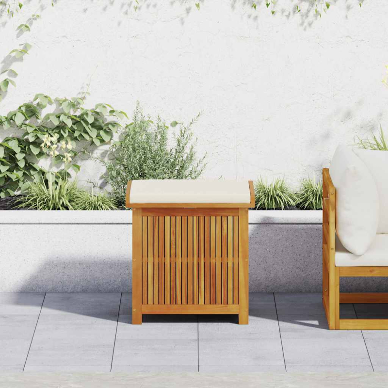 Outdoor-Kissenbox 60x50x61 cm Massivholz Akazie