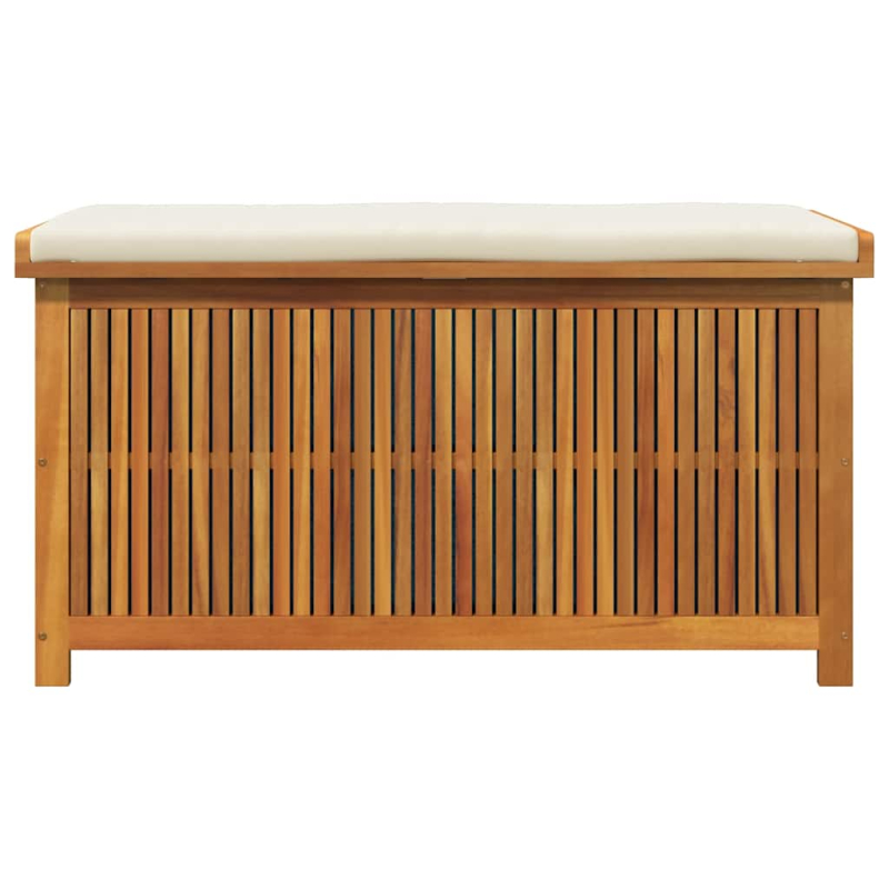 Outdoor-Kissenbox 113x50x60,5 cm Massivholz Akazie