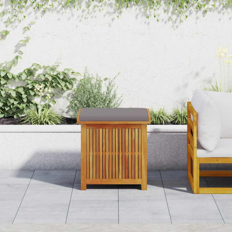 Outdoor-Kissenbox 60x50x61 cm Massivholz Akazie