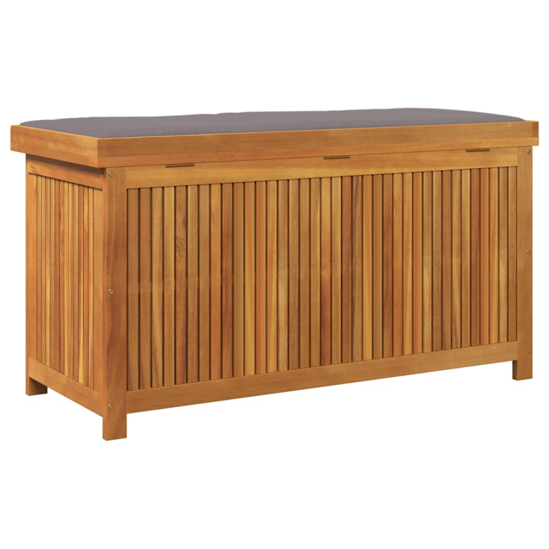 Outdoor-Kissenbox 113x50x60,5 cm Massivholz Akazie