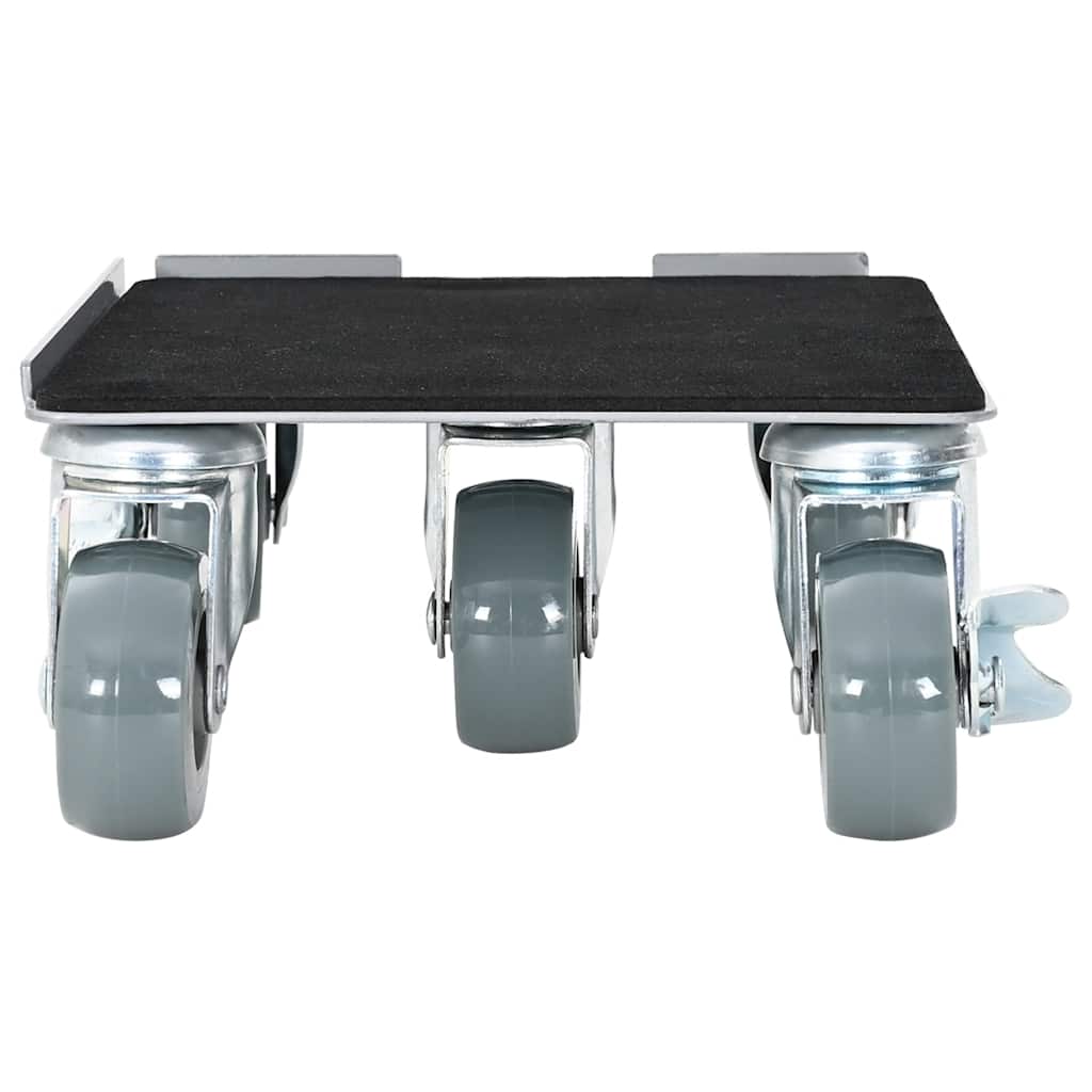 Möbelrollen 4 Stk. mit Heber 17,5x16x7,5 cm Stahl 1600 kg