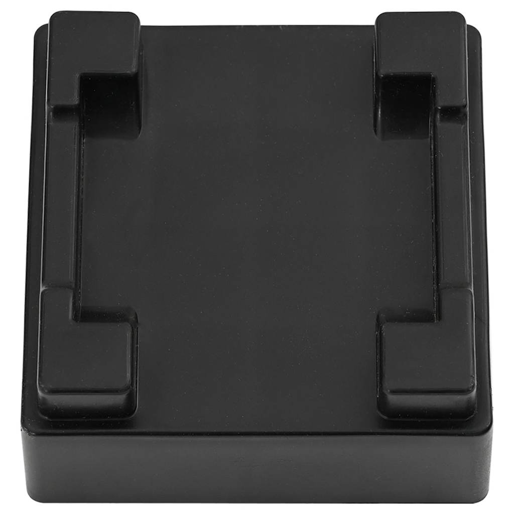 Möbelrollen 4 Stk. mit Heber Schwarz 13,5x13,5x4,2 cm 300 kg