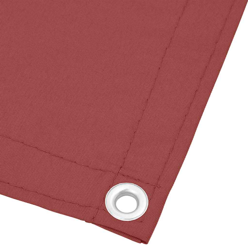Balkon-Sichtschutz Terrakotta 75x700 cm 100 % Polyester-Oxford