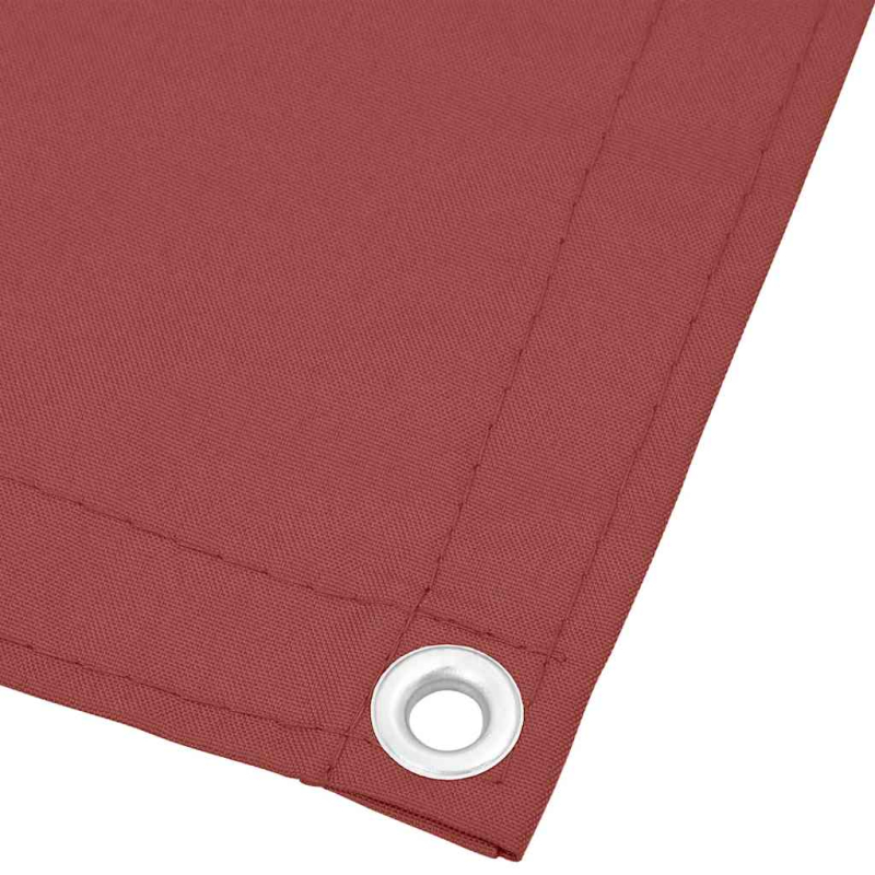 Balkon-Sichtschutz Terrakotta 90x800 cm 100 % Polyester-Oxford