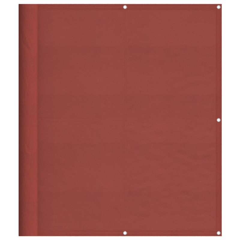 Balkon-Sichtschutz Terrakotta 120x1000cm 100 % Polyester-Oxford