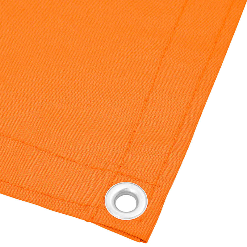 Balkon-Sichtschutz Orange 90x700 cm 100% Polyester-Oxford