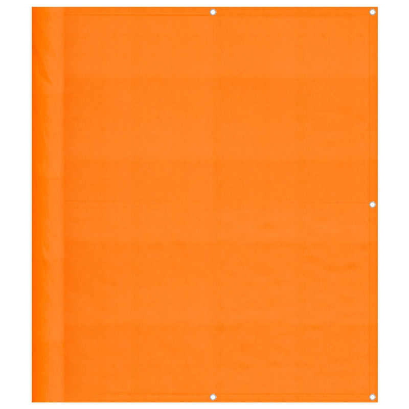 Balkon-Sichtschutz Orange 120x1000cm 100% Polyester-Oxford