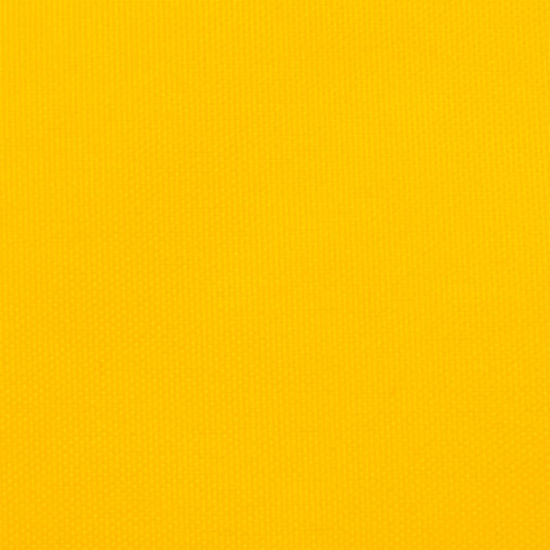 Sonnensegel Gelb 7x5x5 m 100% Polyester Oxford