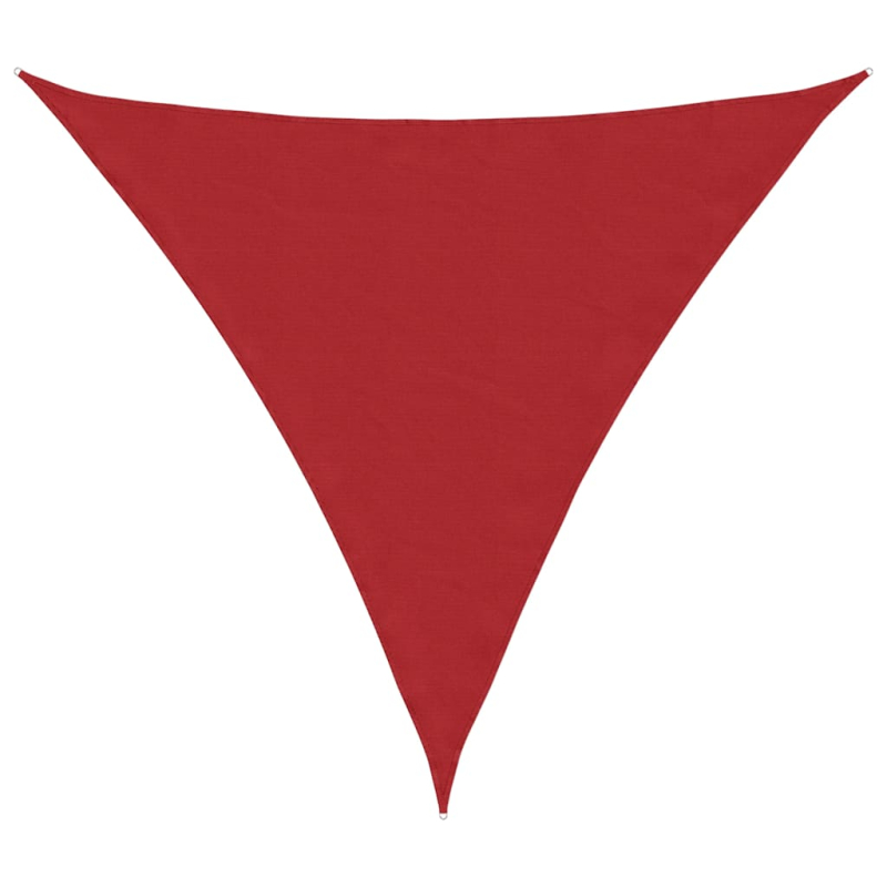 Sonnensegel Rot 2x2x2 m 100% Polyester Oxford