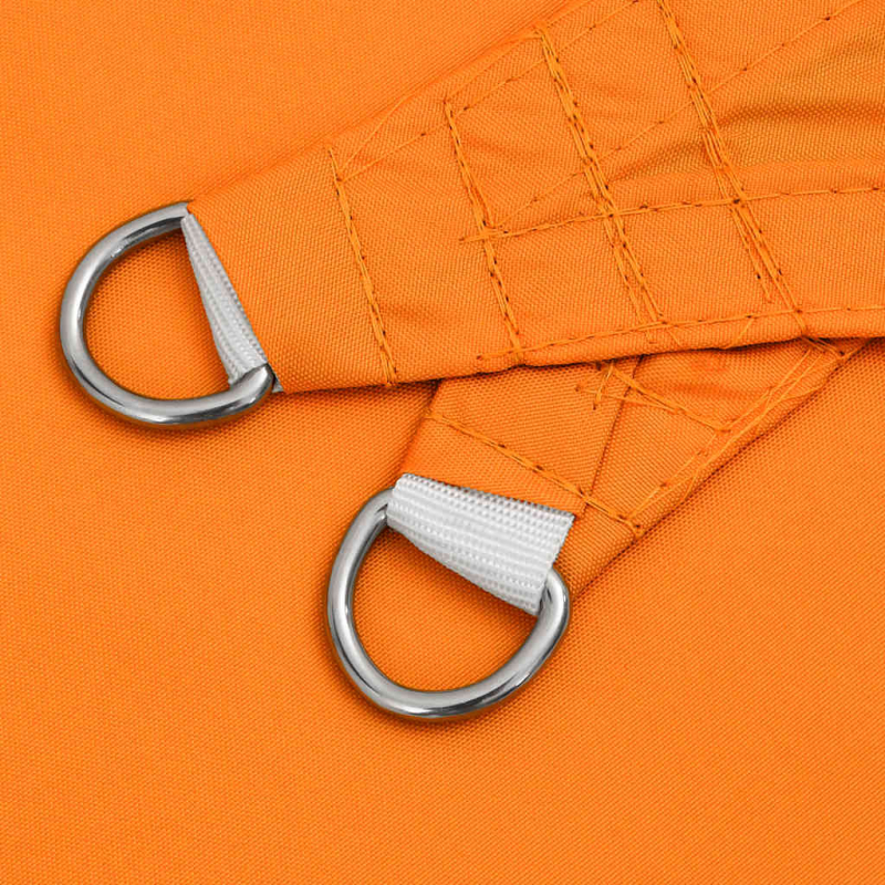 Sonnensegel Orange 7x5x5 m 100% Polyester Oxford