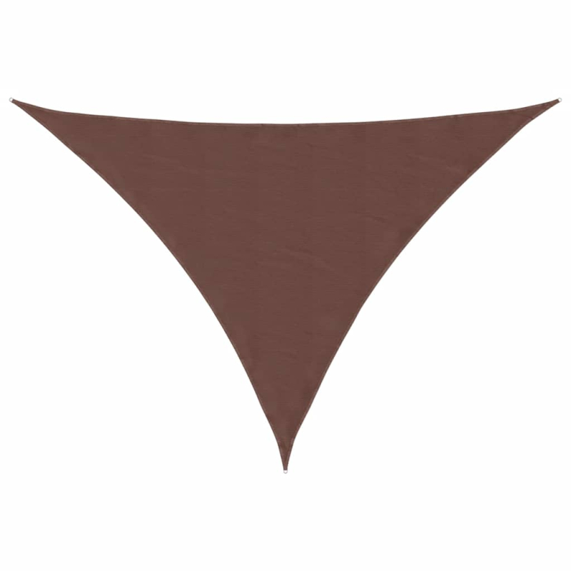 Sonnensegel Braun 7x5x5 m 100% Polyester Oxford