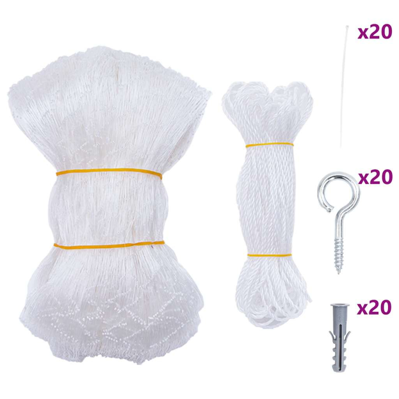 Katzennetz Transparent 6x3 m Nylon