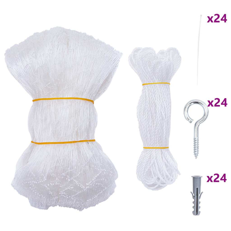 Katzennetz Transparent 8x3 m Nylon