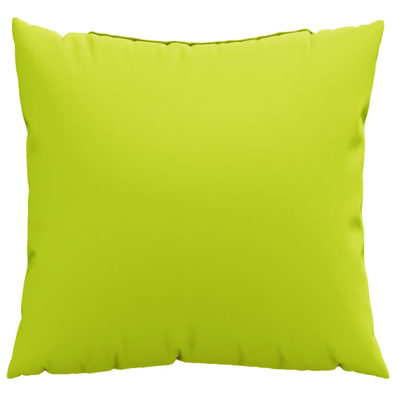 Sofakissen 4 Stk. Knallgrün 60x60 cm Stoff