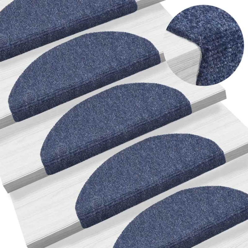 Stufenmatten Selbstklebend 20 Stk. Blau 65x21x4 cm