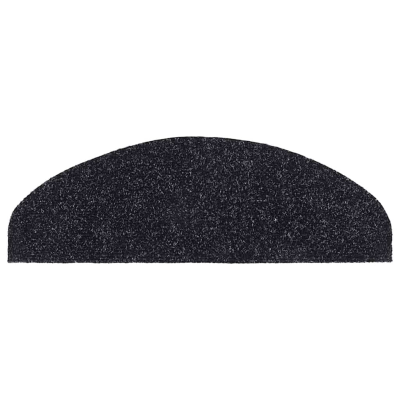 Stufenmatten Selbstklebend 30 Stk. Schwarz 65x21x4 cm
