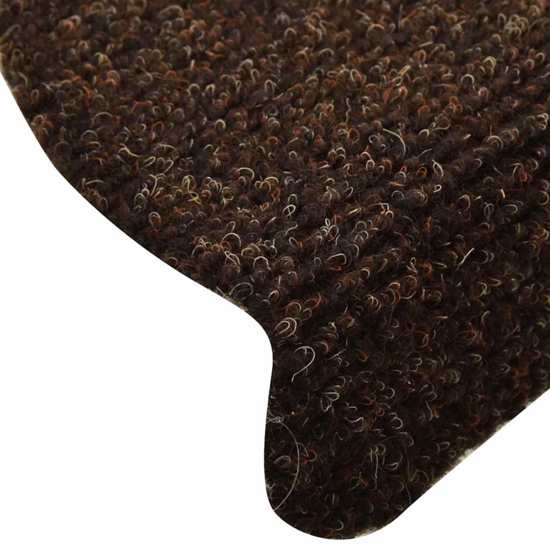 Stufenmatten Selbstklebend 30 Stk. Braun 65x21x4 cm
