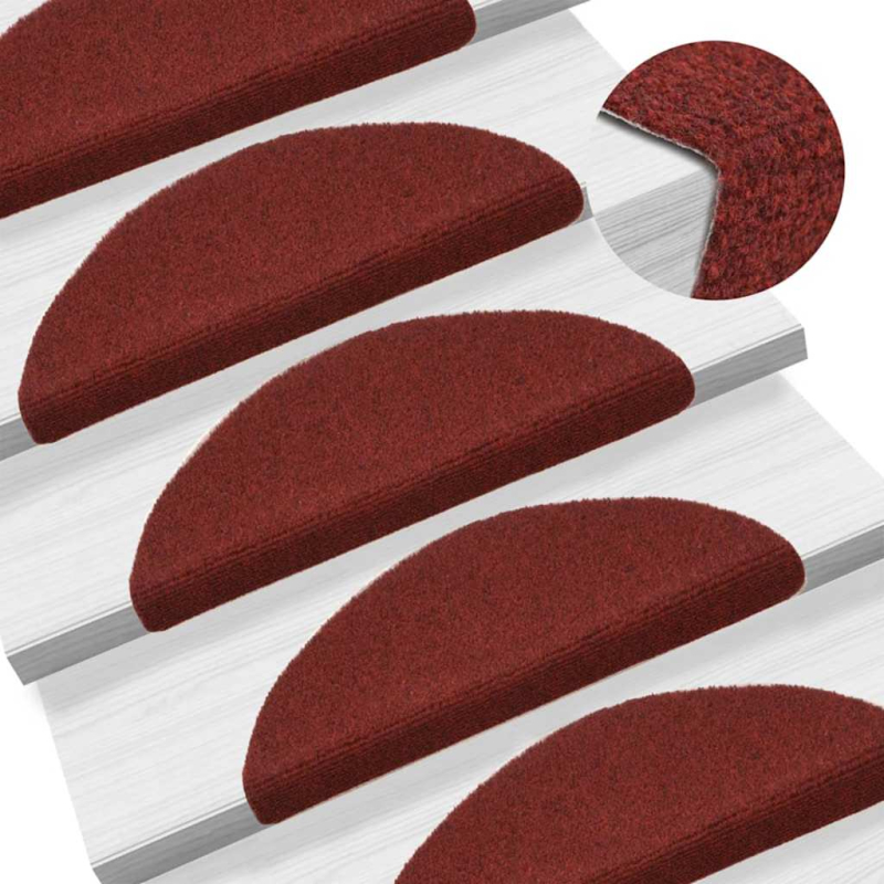 Stufenmatten Selbstklebend 20 Stk. Rot 56x17x3 cm