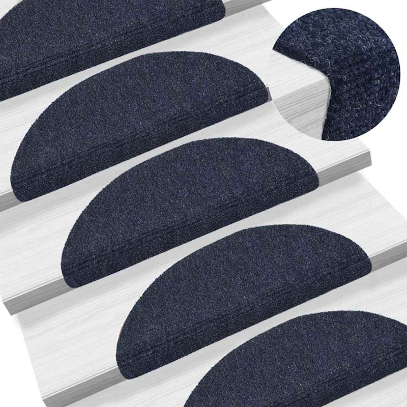 Stufenmatten Selbstklebend 20 Stk. Blau 56x17x3 cm