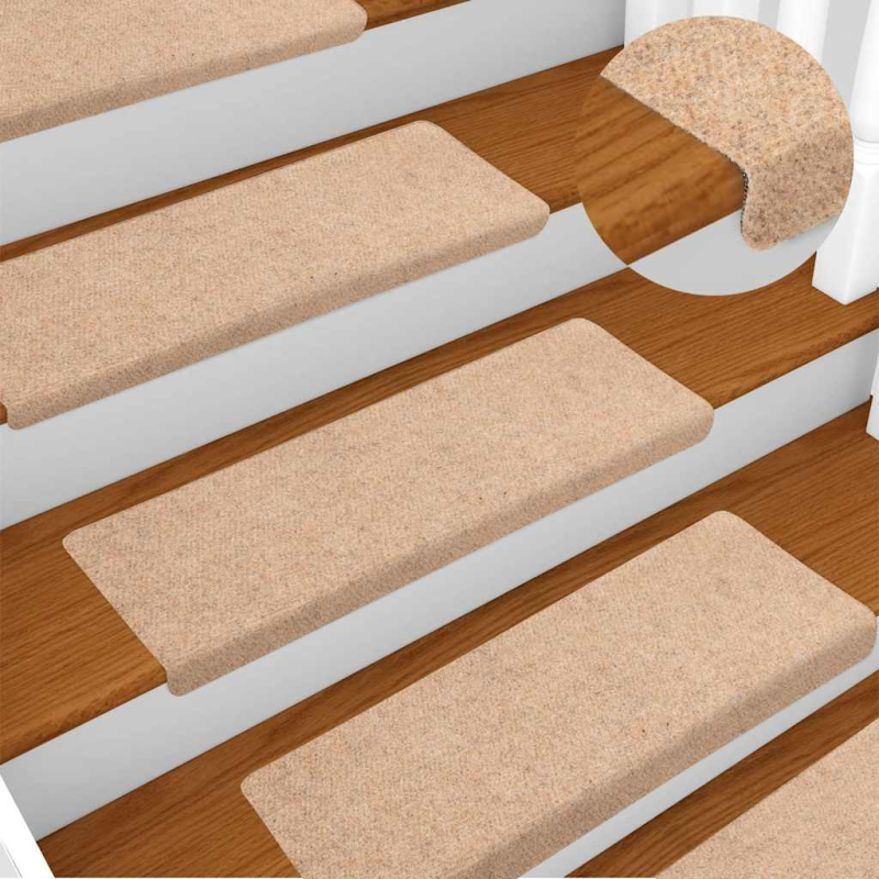 Stufenmatten Selbstklebend 30 Stk. Creme 65x21x4 cm