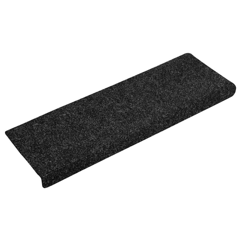 Stufenmatten Selbstklebend 30 Stk. Schwarz 65x21x4 cm