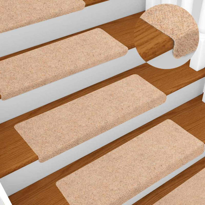 Stufenmatten Selbstklebend 20 Stk. Creme 65x21x4 cm