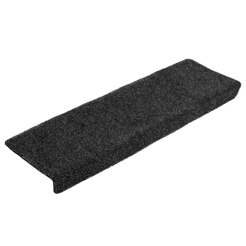 Stufenmatten Selbstklebend 20 Stk. Schwarz 65x21x4 cm