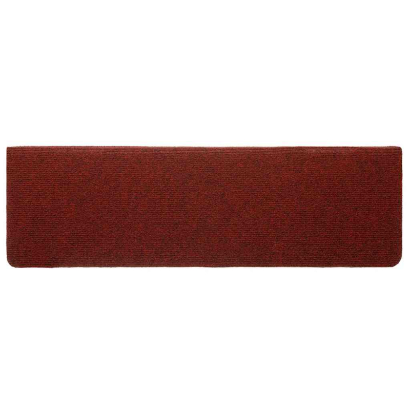 Stufenmatten Selbstklebend 20 Stk. Bordeauxrot 65x21x4 cm