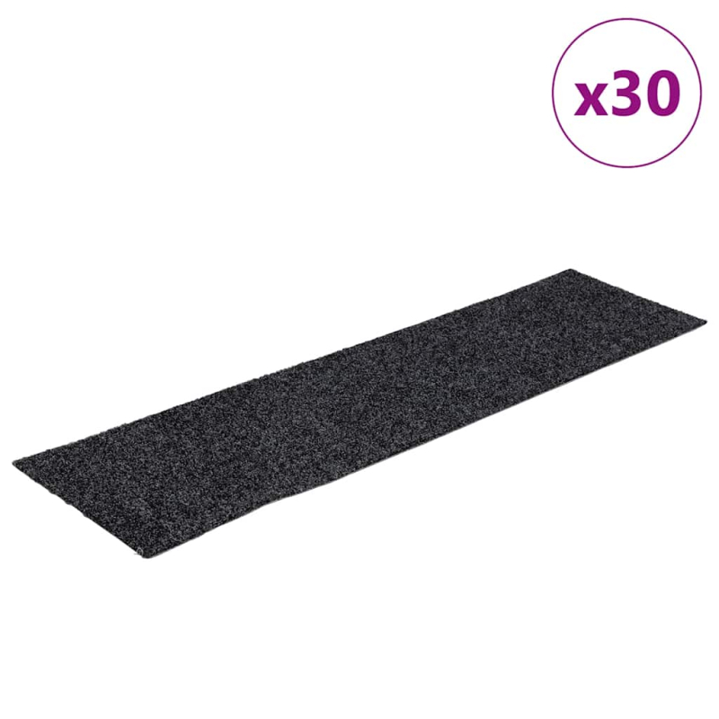 Stufenmatten Selbstklebend 30 Stk. Grau 76x20cm Rechteckig