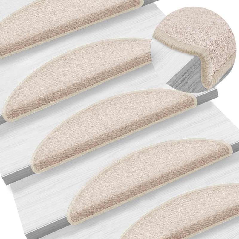 Stufenmatten 20 Stk. Taupe 56x17x3 cm