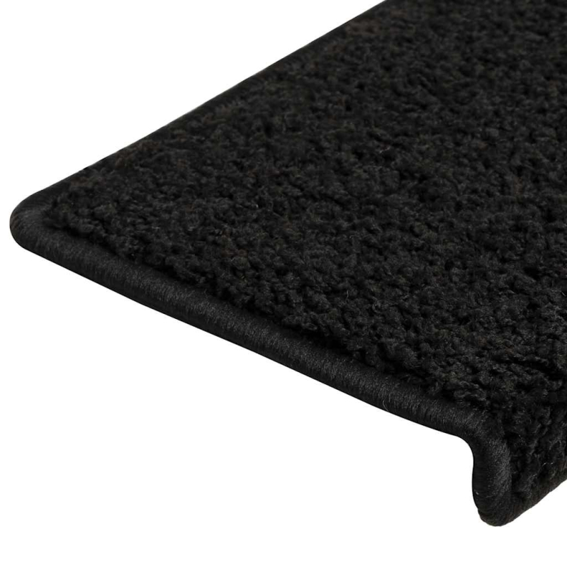 Stufenmatten 30 Stk. 65x21x4 cm Schwarz