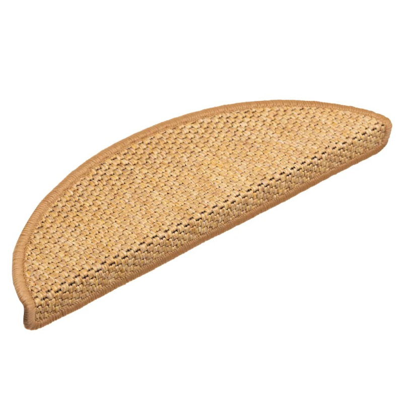 Stufenmatten Selbstklebend Sisal-Optik 30 Stk. 56x17x3 cm Sisal