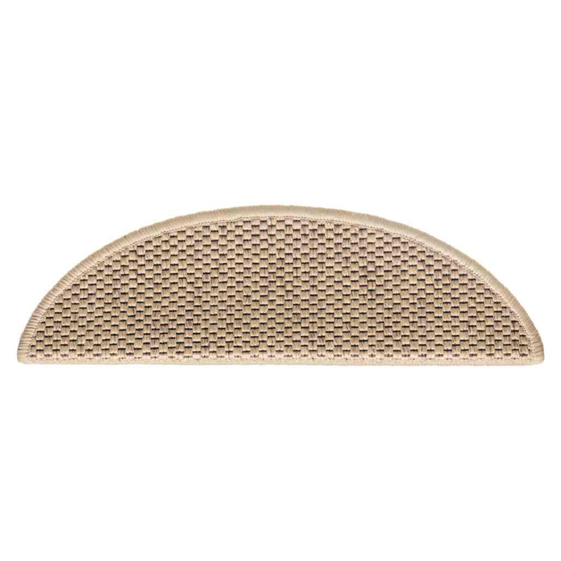 Stufenmatten Selbstklebend Sisal-Optik 30Stk. 56x17x3cm Sand