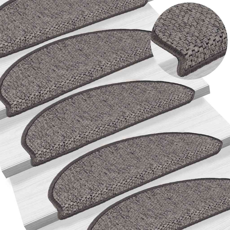 Stufenmatten Selbstklebend Sisal-Optik 30 Stk. 65x21x4cm