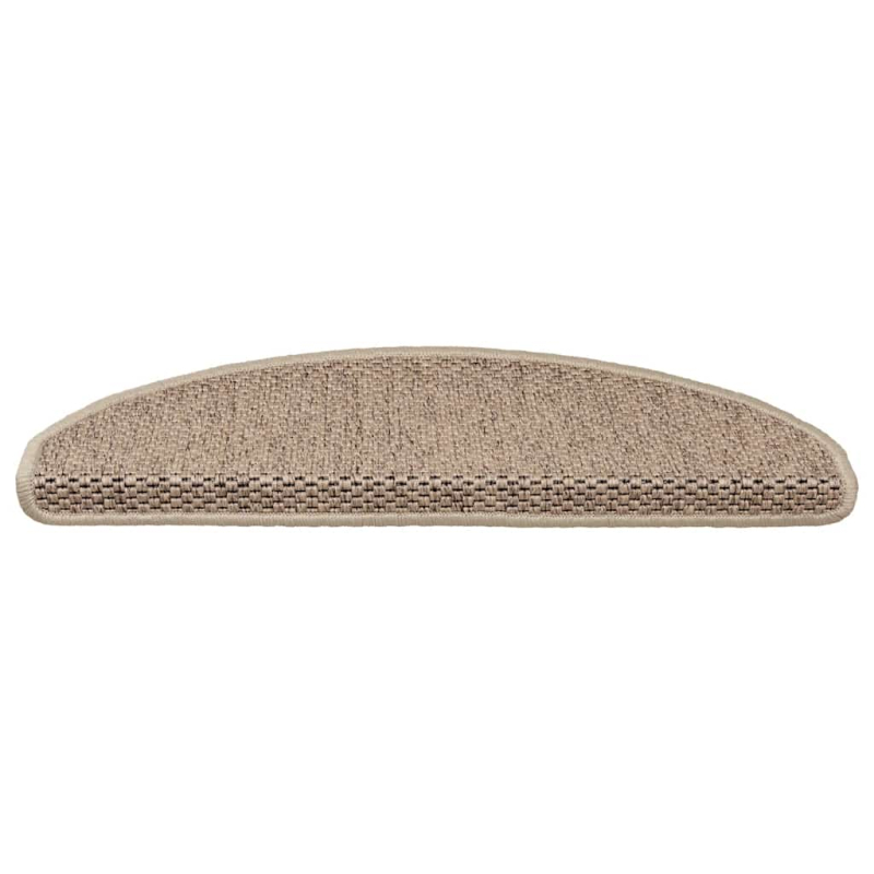 Stufenmatten Selbstklebend Sisal-Optik 30Stk. 65x21x4cm Sand