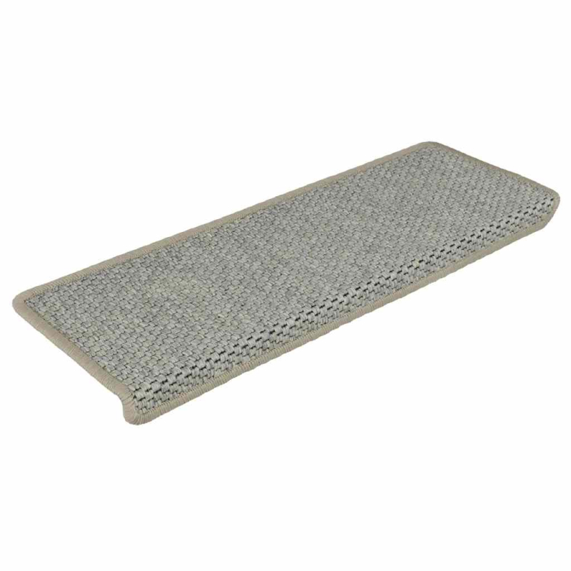 Stufenmatten Selbstklebend Sisal-Optik 30 Stk. 65x21x4cm Grün