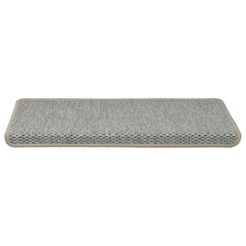 Stufenmatten Selbstklebend Sisal-Optik 30 Stk. 65x21x4cm Grün