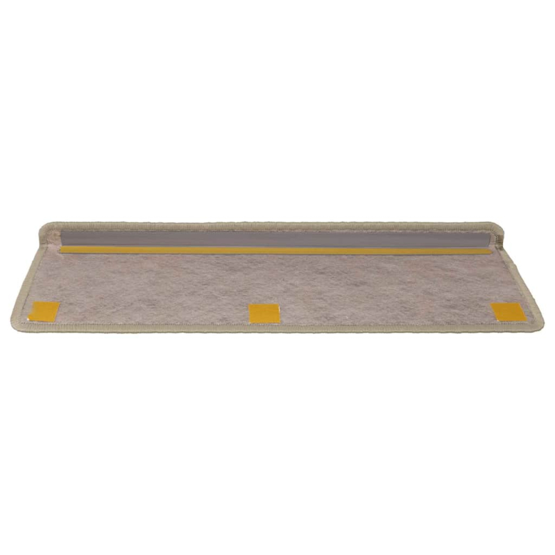 Stufenmatten Selbstklebend Sisal-Optik 30Stk. 65x21x4cm Sand