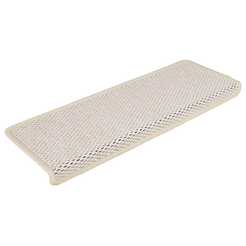 Stufenmatten Selbstklebend Sisal-Optik 30 Stk. 65x21x4cm Creme